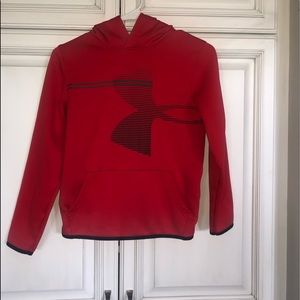 Red Under Armour Hoodie